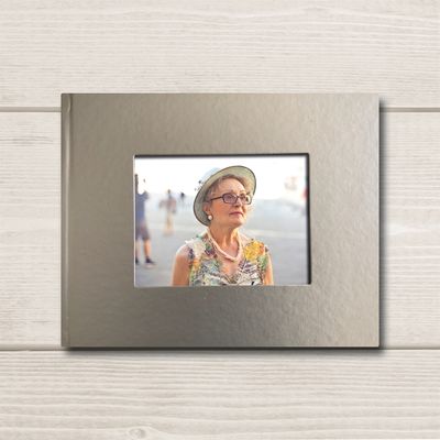 Show details for Silver Sign In Guest Book