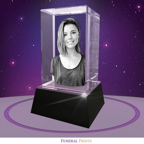 Show details for 3D Cube Crystal - PHOTO ONLY