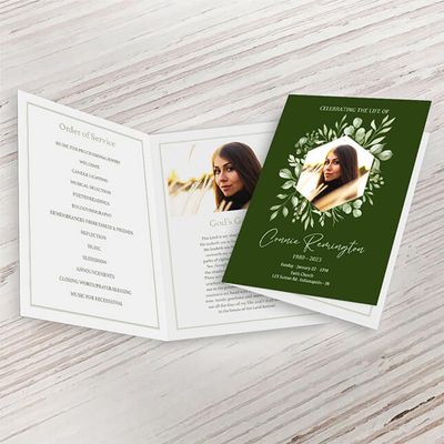 Show details for Olive Leaf Memorial Package