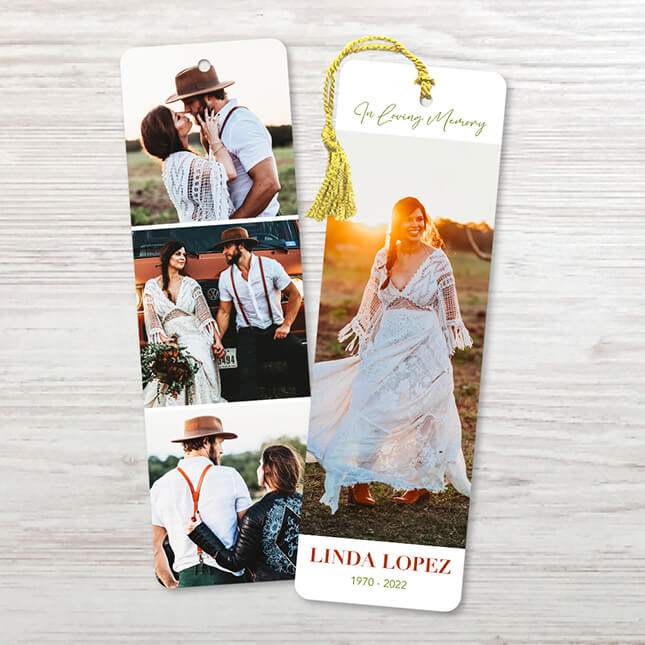 Show details for 4 Photo Collage Bookmark