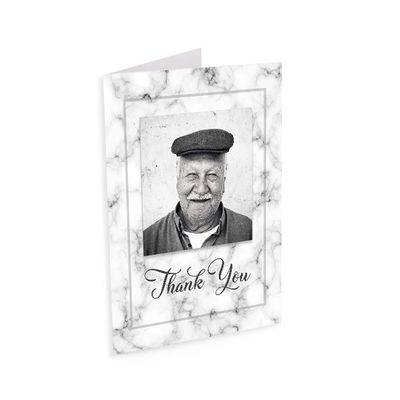 Show details for White Marble Memorial Package