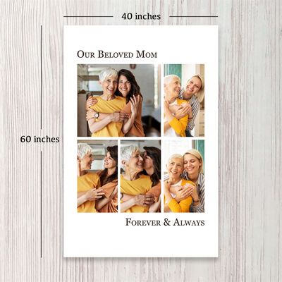Show details for 5 Portrait Collage Blanket