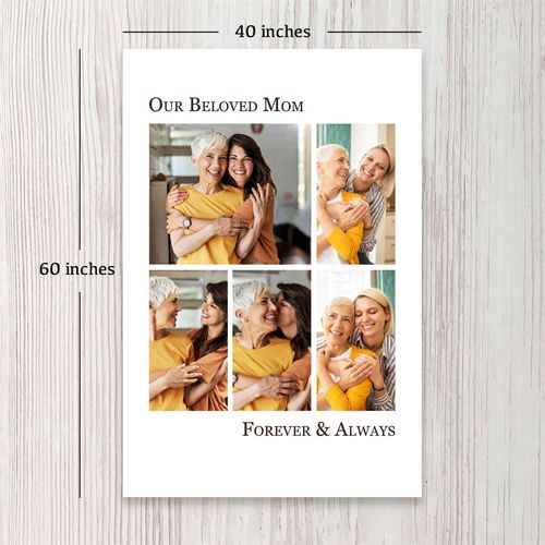 Show details for 5 Portrait Collage Blanket