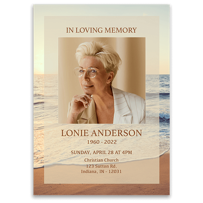 Show details for Sunset Scenery Invitation