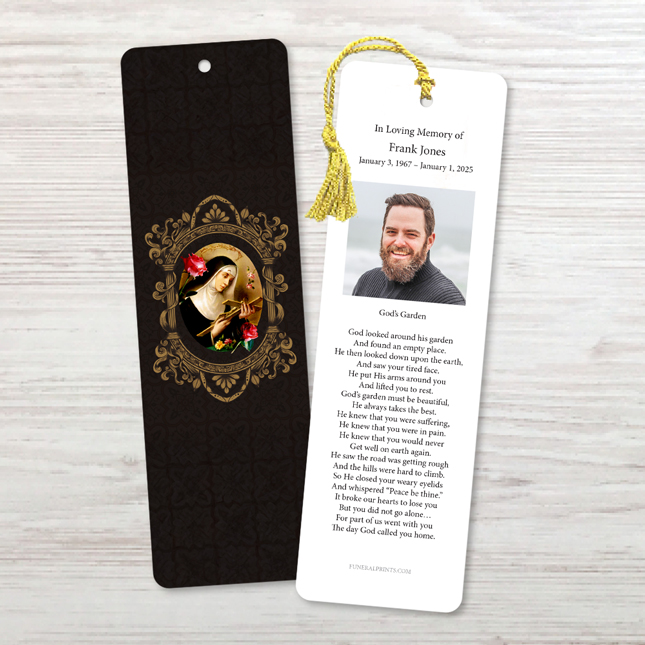 Show details for St. Rita Bookmark