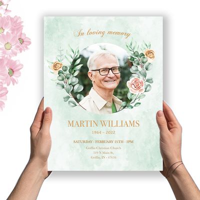 Show details for Multi Floral Premium Program (8.5x11)