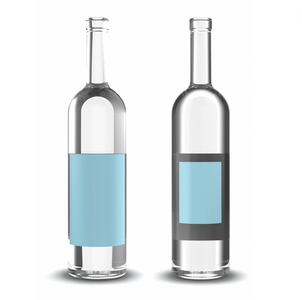Show details for Spirits Labels: Front & Back Sets